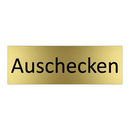 Auschecken