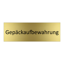 Gepäckaufbewahrung