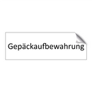 Gepäckaufbewahrung