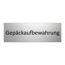 Gepäckaufbewahrung