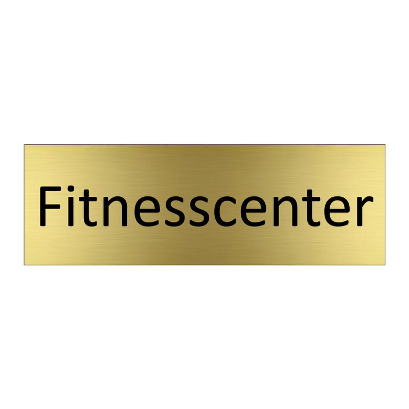 Fitnesscenter