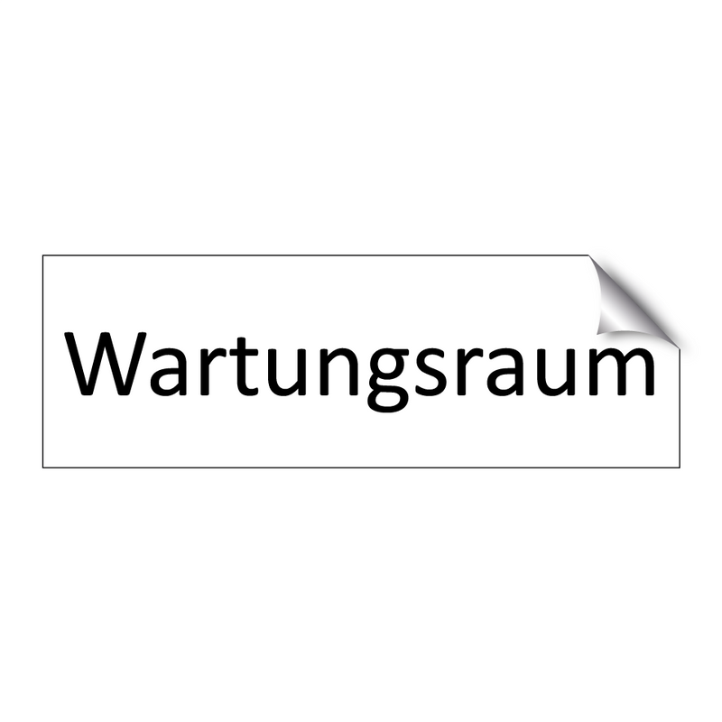 Wartungsraum