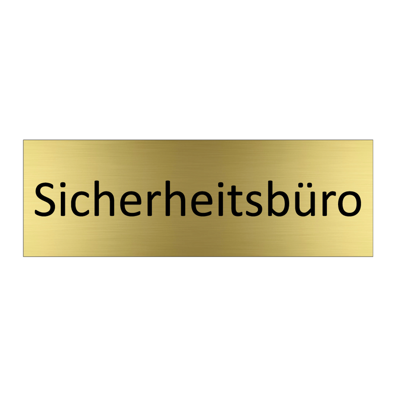 Sicherheitsbüro
