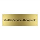 Shuttle-Service-Abholpunkt