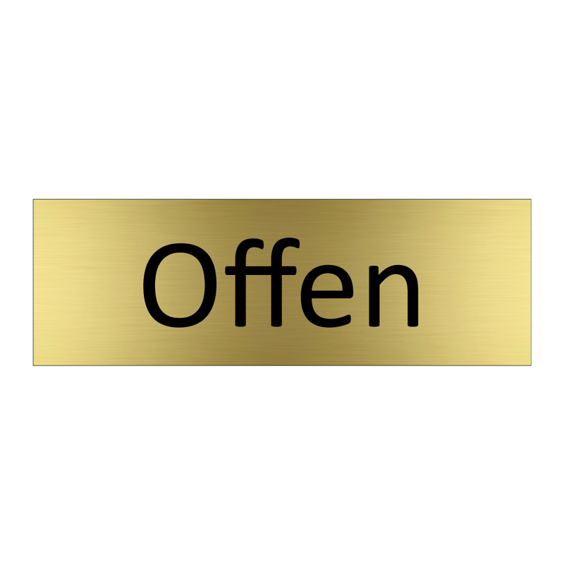 Offen