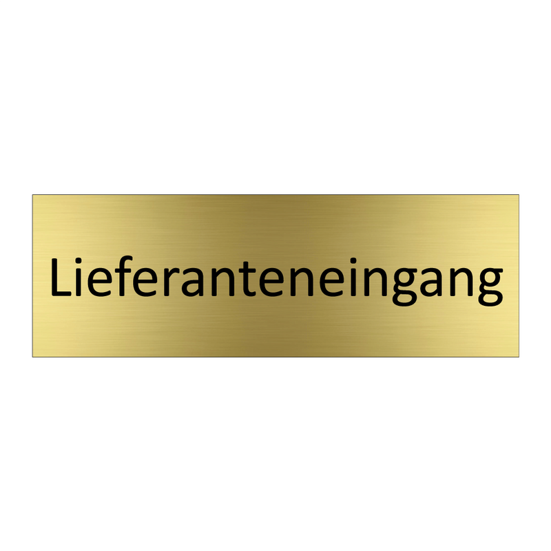 Lieferanteneingang