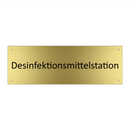 Desinfektionsmittelstation
