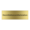 Desinfektionsmittelstation