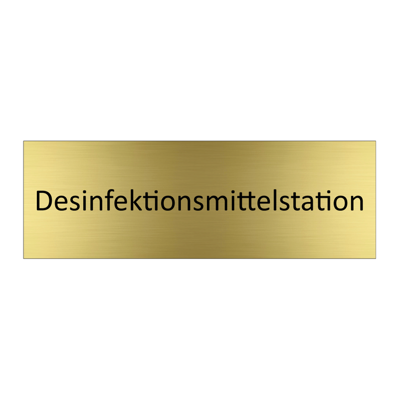 Desinfektionsmittelstation
