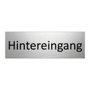 Hintereingang