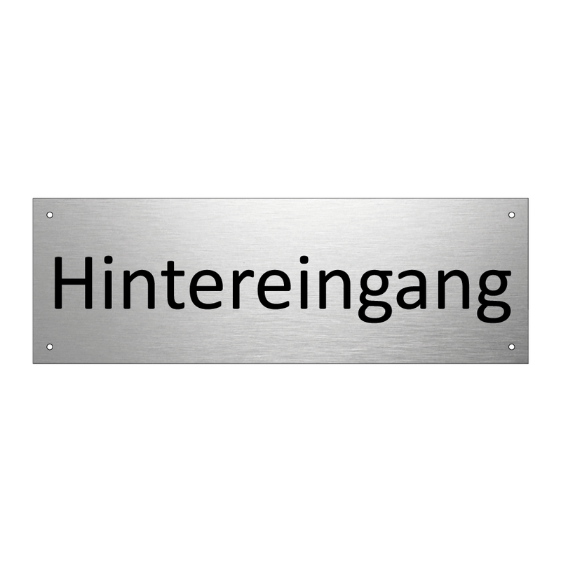 Hintereingang