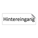 Hintereingang
