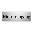 Hintereingang