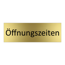 Öffnungszeiten
