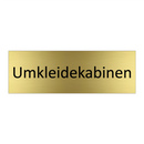 Umkleidekabinen
