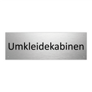 Umkleidekabinen