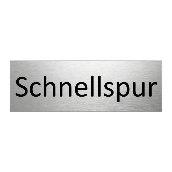 Schnellspur