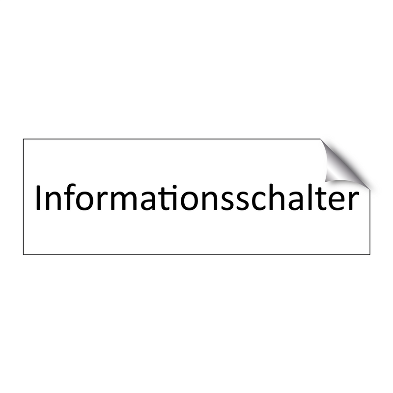 Informationsschalter