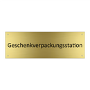 Geschenkverpackungsstation