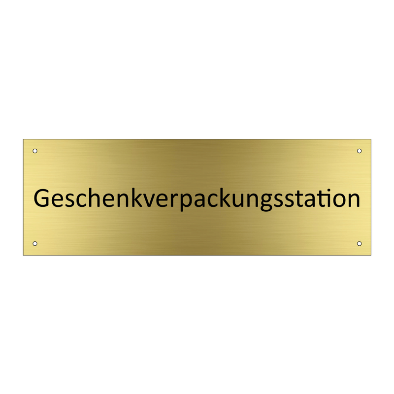 Geschenkverpackungsstation
