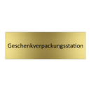 Geschenkverpackungsstation