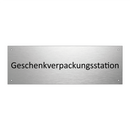 Geschenkverpackungsstation