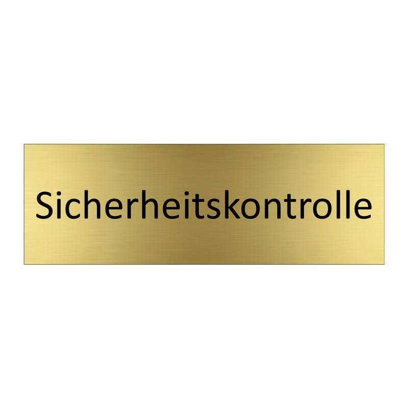 Sicherheitskontrolle