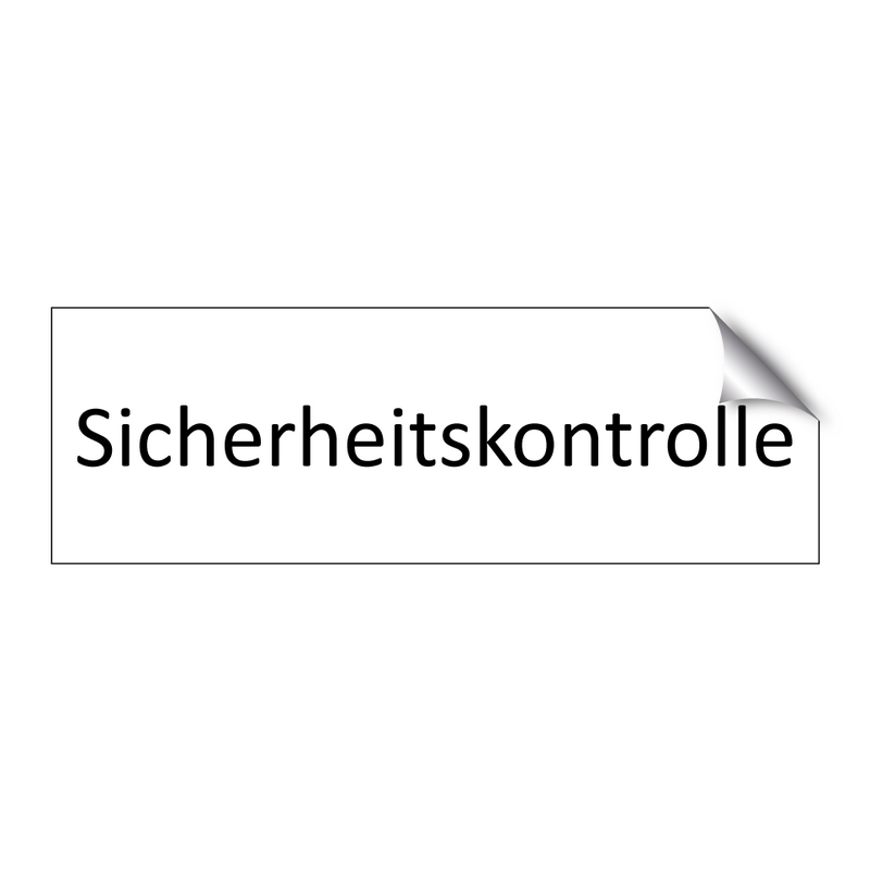 Sicherheitskontrolle