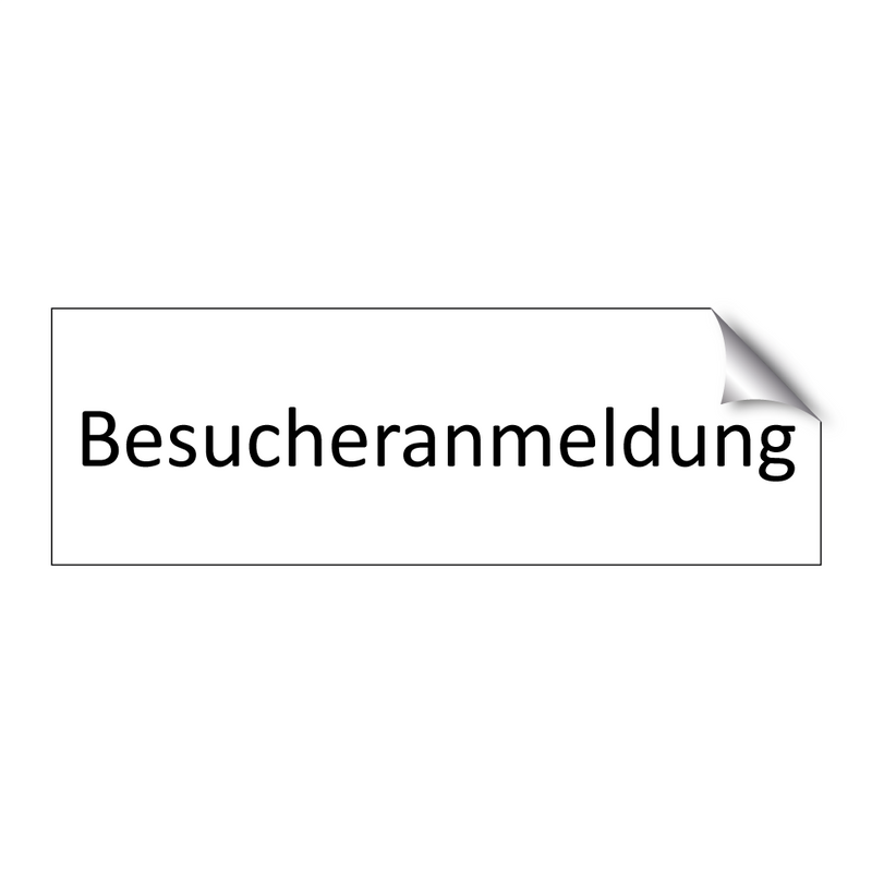 Besucheranmeldung