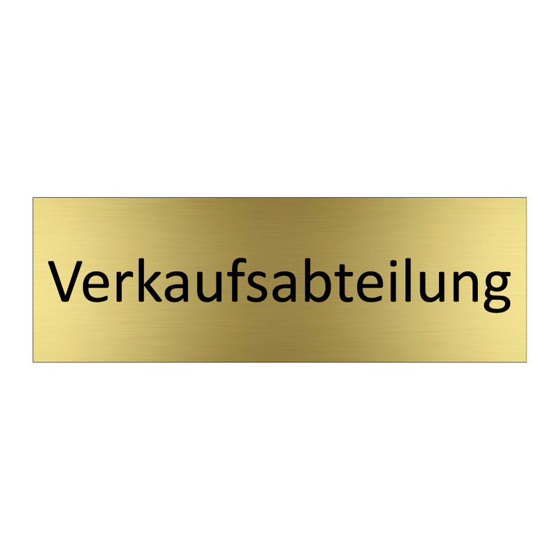 Verkaufsabteilung