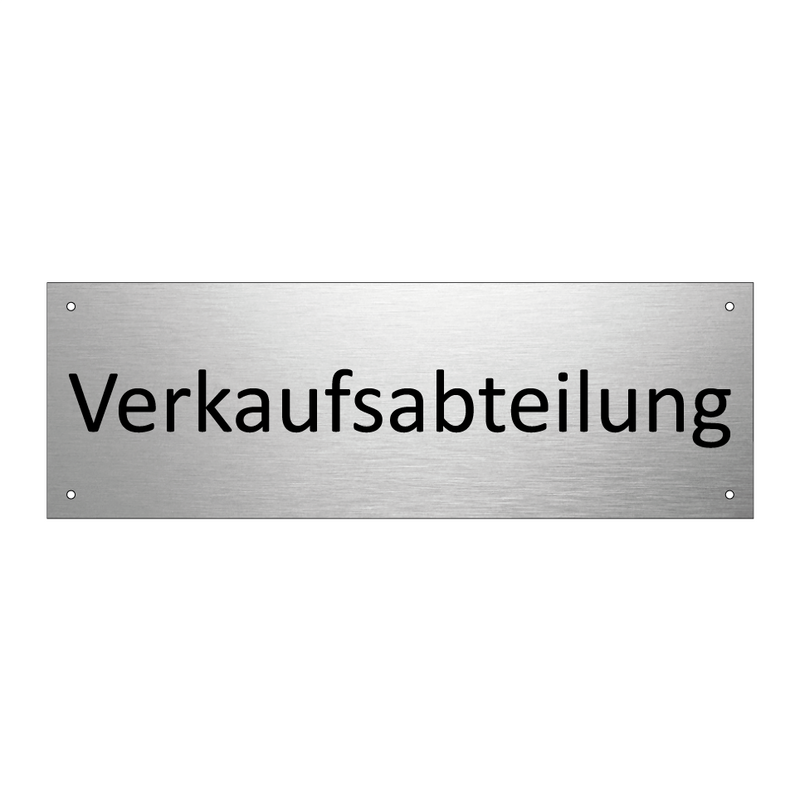 Verkaufsabteilung