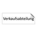 Verkaufsabteilung