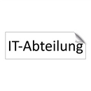 IT-Abteilung
