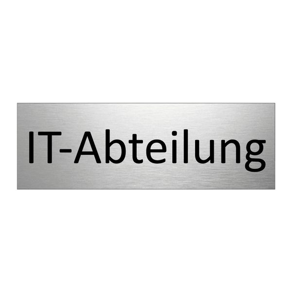 IT-Abteilung