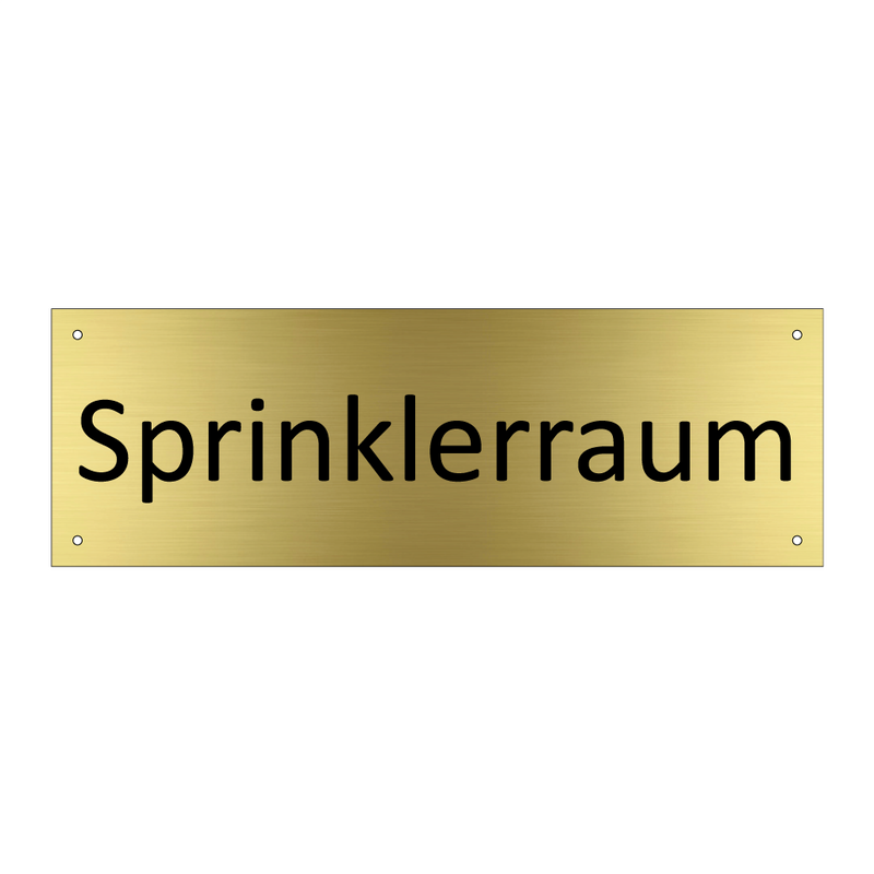 Sprinklerraum