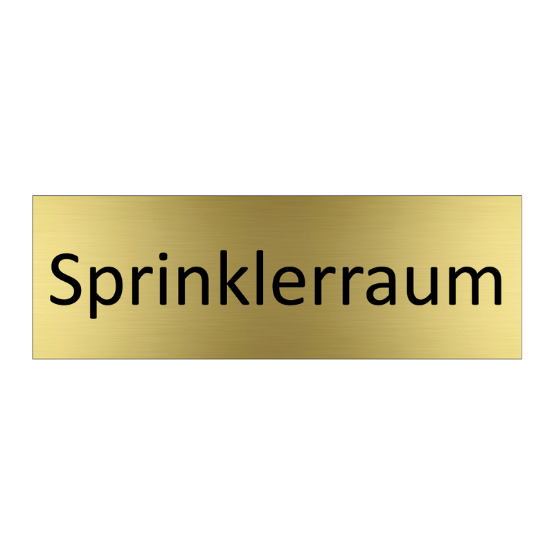 Sprinklerraum
