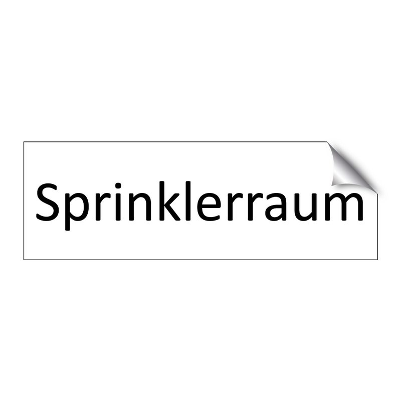 Sprinklerraum