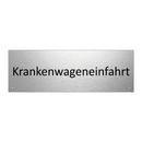 Krankenwageneinfahrt