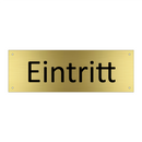 Eintritt