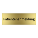 Patientenanmeldung