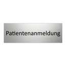 Patientenanmeldung
