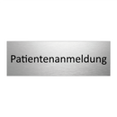 Patientenanmeldung