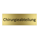 Chirurgieabteilung