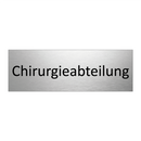 Chirurgieabteilung