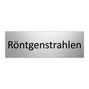 Röntgenstrahlen