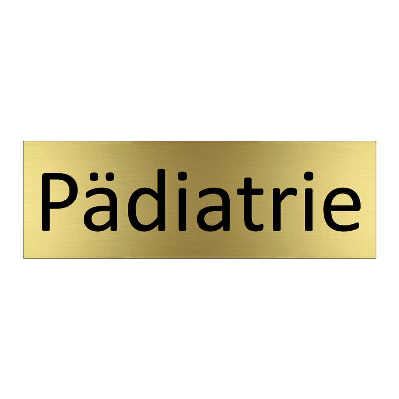 Pädiatrie