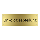 Onkologieabteilung