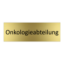 Onkologieabteilung