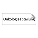 Onkologieabteilung