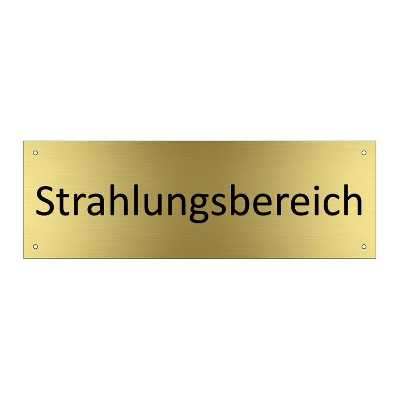 Strahlungsbereich